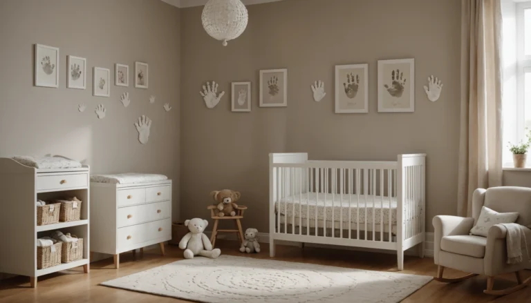 empreinte mains et pieds bebe
